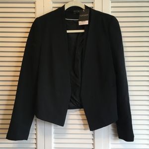 Topshop Black Women's Blazer